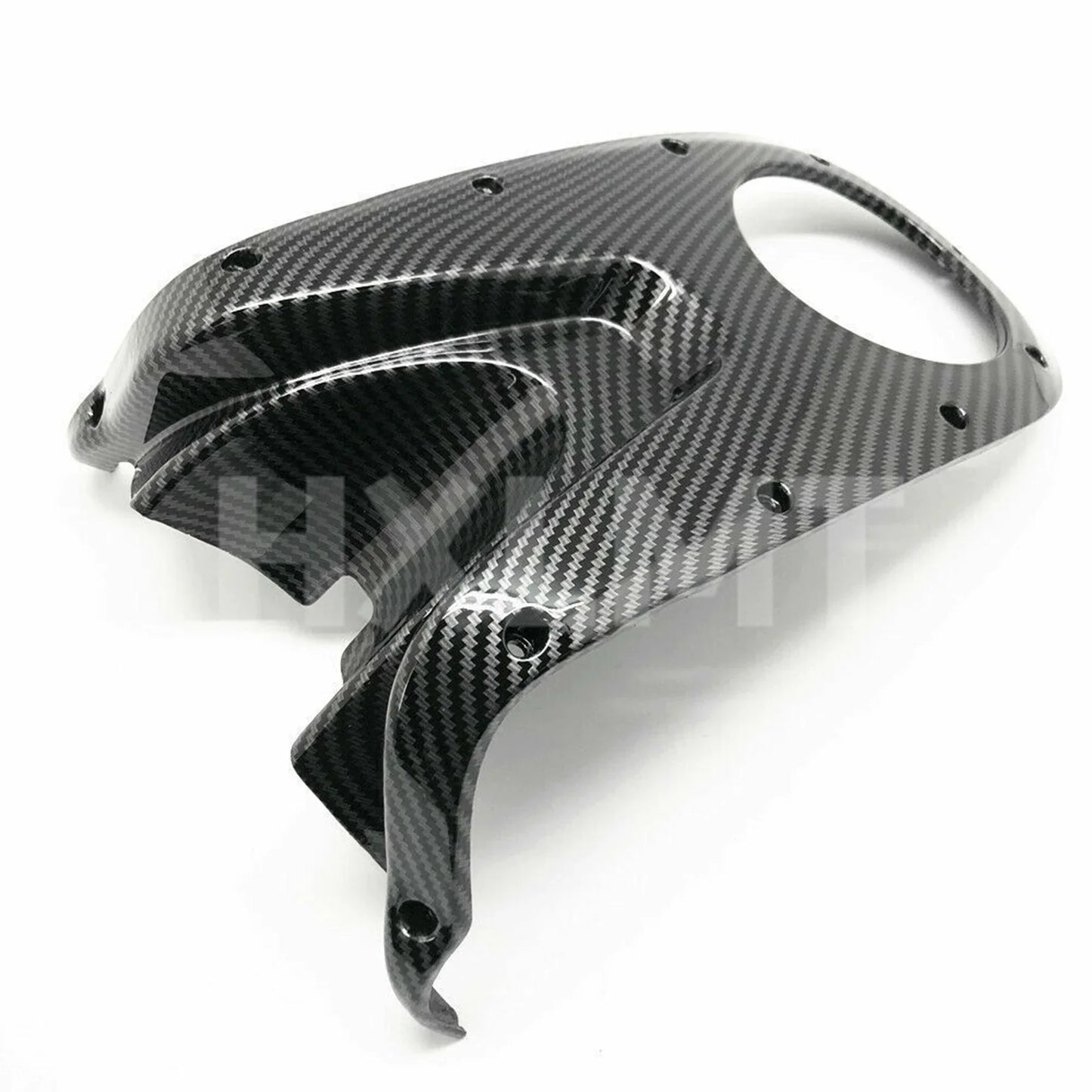 Motorcycle Accessories Carbon Fiber Fuel Tank Upper and Lower Cover For DUCATI Monster 696 796 1100 2008-2012 2014 ABS Plastic HXLMOTOR