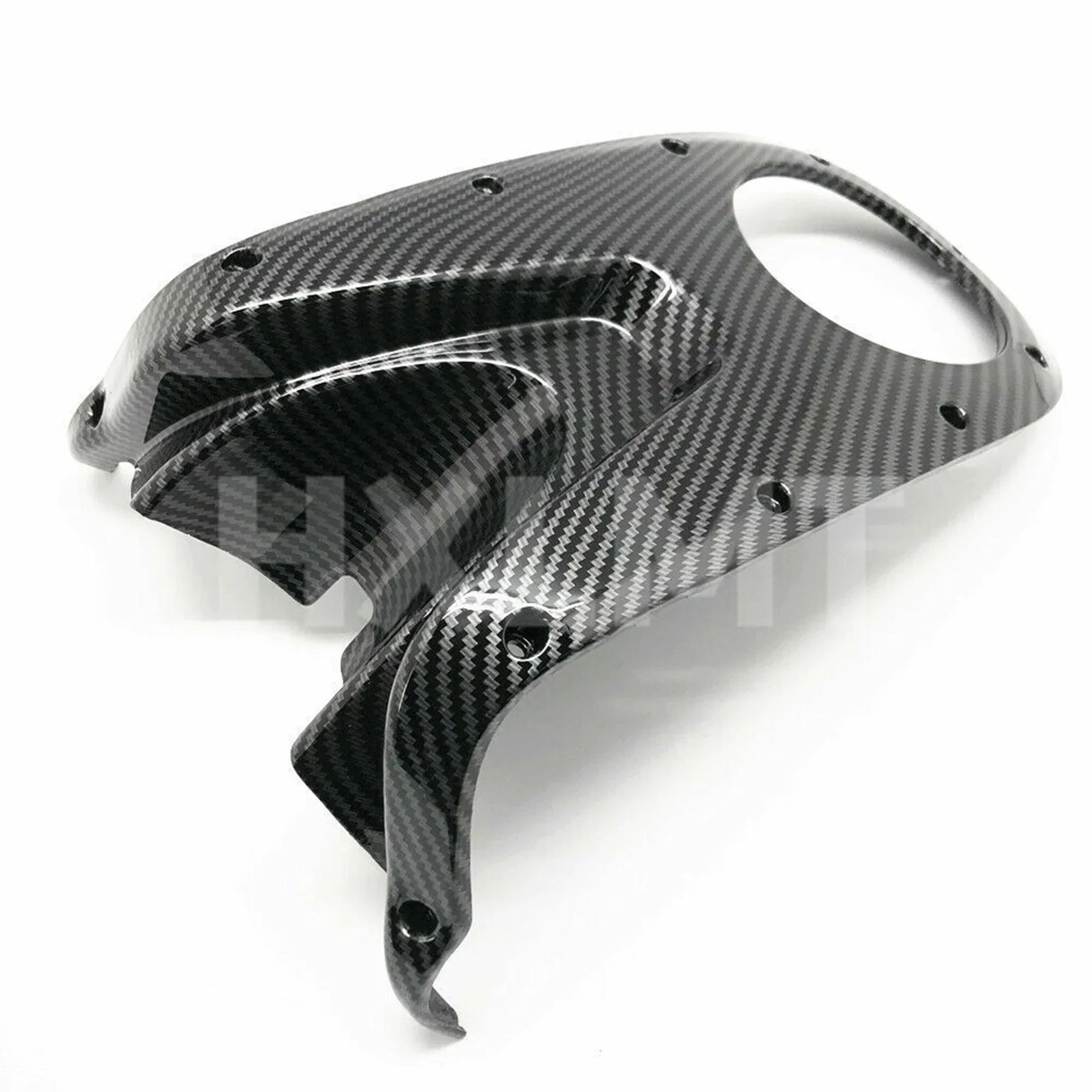 Motorcycle Accessories Carbon Fiber Fuel Tank Upper and Lower Cover For DUCATI Monster 696 796 1100 2008-2012 2014 ABS Plastic HXLMOTOR