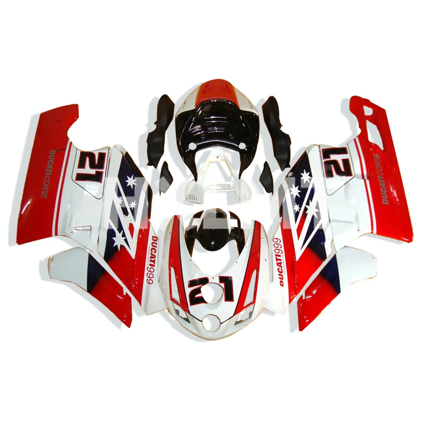 Motorcycle Fairing Fit For Ducati 749 999 2003 2004 ABS Injection Full Body Shell Protective Bodywork Kits Frame Accessories HXLMOTOR