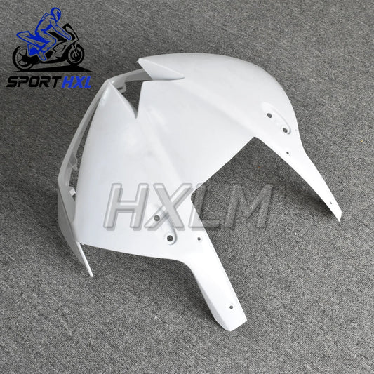 Carbon Fiber Paint Front Upper Fairing Headlight Cowl Nose Panlel Fit For Honda CBR600RR 2013 2014 2015 2016 2017 2018 2019 F5 C