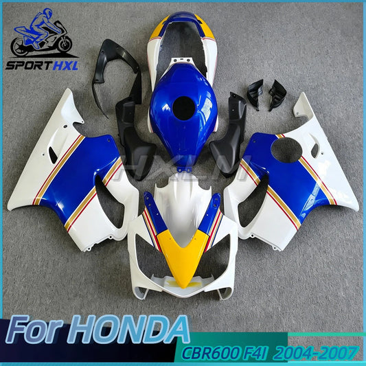 For Honda CBR600F CBR600 CBR 600 F4i 2004 2005 2006 2007 Cowl Body Full Fairing Kit Tank Bodywork ABS Injection Plastic