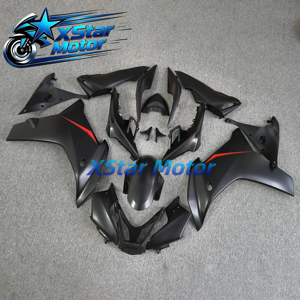 for HXLMotor CBR600F 2011 CBR 600F Motorcycle Unpainted Bodywork Fairing Components ABS Injection Plastic parts