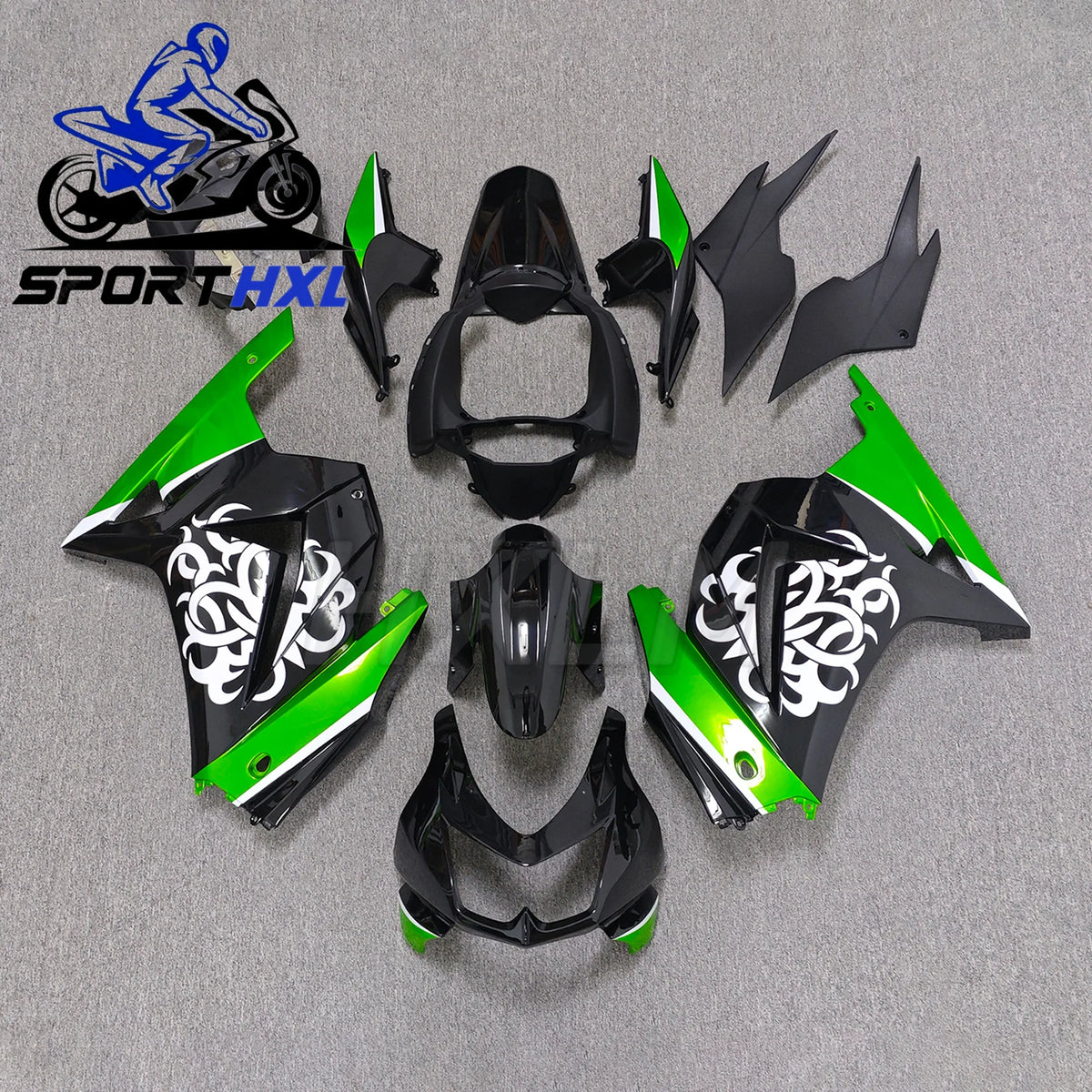 Coudon Bodywork Fairing For Kawasaki EX250 ZX250 Ninja250 2008-2012 Fairing Kit Full Fairing Kit Bodywork Fairing NEW Injection