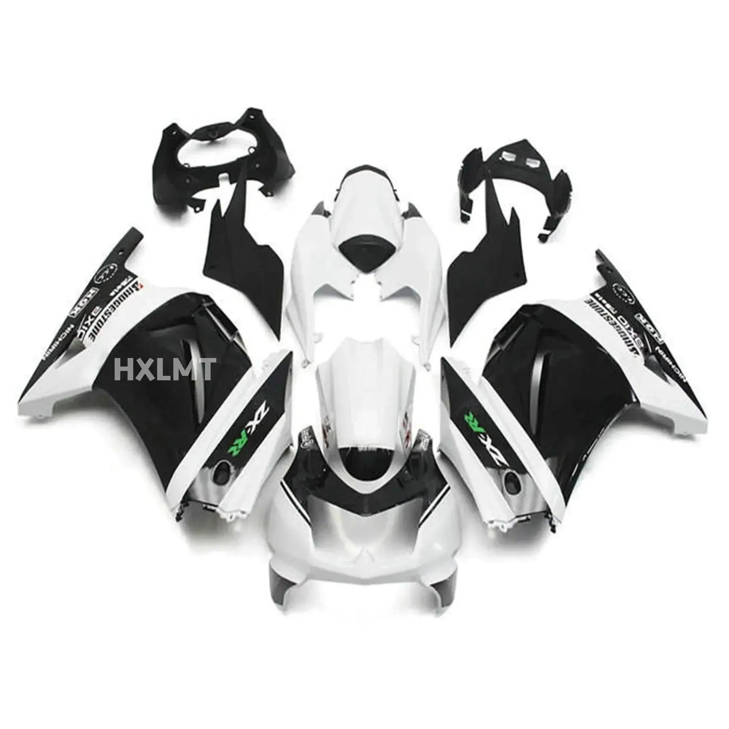 For Kawasaki Ninja300 EX300 Ninja 300 250 2008-2012 Motorcycle Accessories Bodywork Injection ABS Full Fairings Panel Mold Kit HXLMOTOR