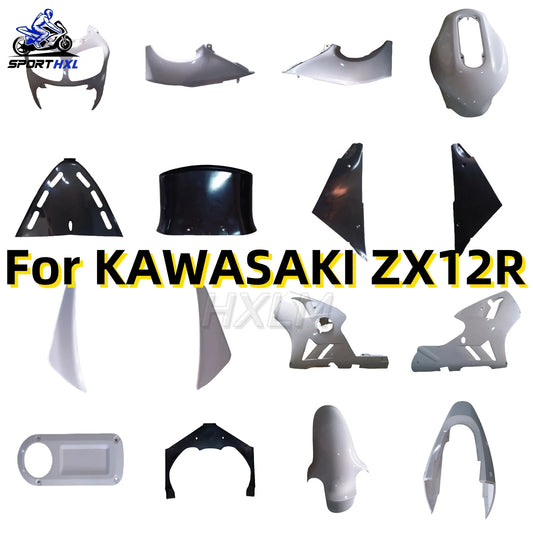 New Motorcycle Fairings Kit for Kawasaki ZX12R 2000 - 2001 ZX-12R 00 01 Road Or Racing ABS Plastic Parts High Quality