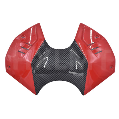 Carbon Fiber Tank Cover Carbon For Ducati Panigale V4 2020 2021 2022 Gas Cover Motorcycle Accessories HXLMOTOR
