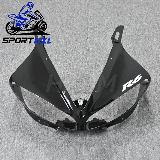 Carbon Paint Gas Tank Air Box Front Cover Fairing Gas Tank Cover For Yamaha YZF R6 2003 2004 2005 05 04 03