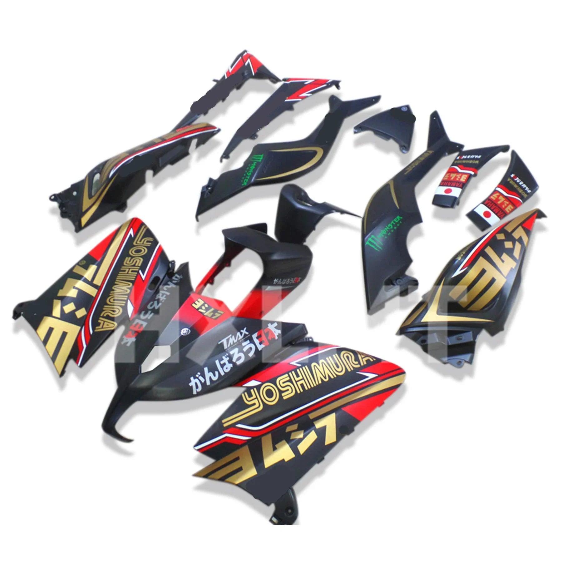 Motorcycle Full Fairing Kit Fit For Yamaha TMAX530 2001-2007 Years 530 Bodywork Kits Customized Printing Cowling Accessories HXLMOTOR