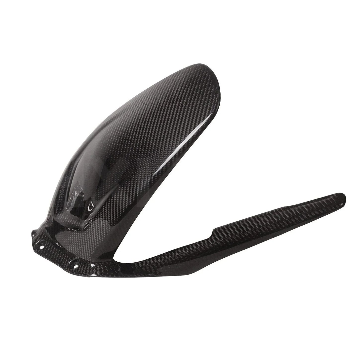 For Ducati Panigale V4/R/S Streetfighter V4 V4S Carbon Fiber Motorcycle Front Fender Rear Hugger Rear Fender Carbon Plain Weave HXLMOTOR