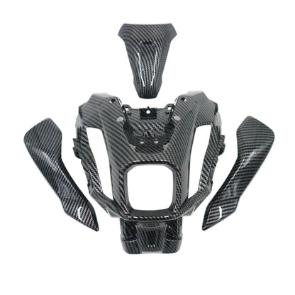 Headlight Fairing Upper Nasal Mask Front Steering Signal Bracket Lower Panel Of Headlight For YAMAHA MT- 07 MT 07 2021 2022 2023 HXLMOTOR