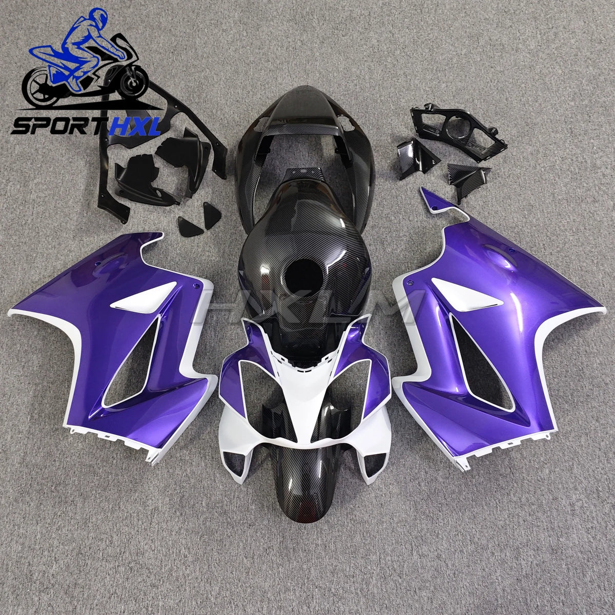 Customize Motorcycle Fairing Kit for Honda VFR800 2002 2001 2002 2003 2004 2005 2006 2007-2012 Red Gloss Fairings VFR 800 02-12