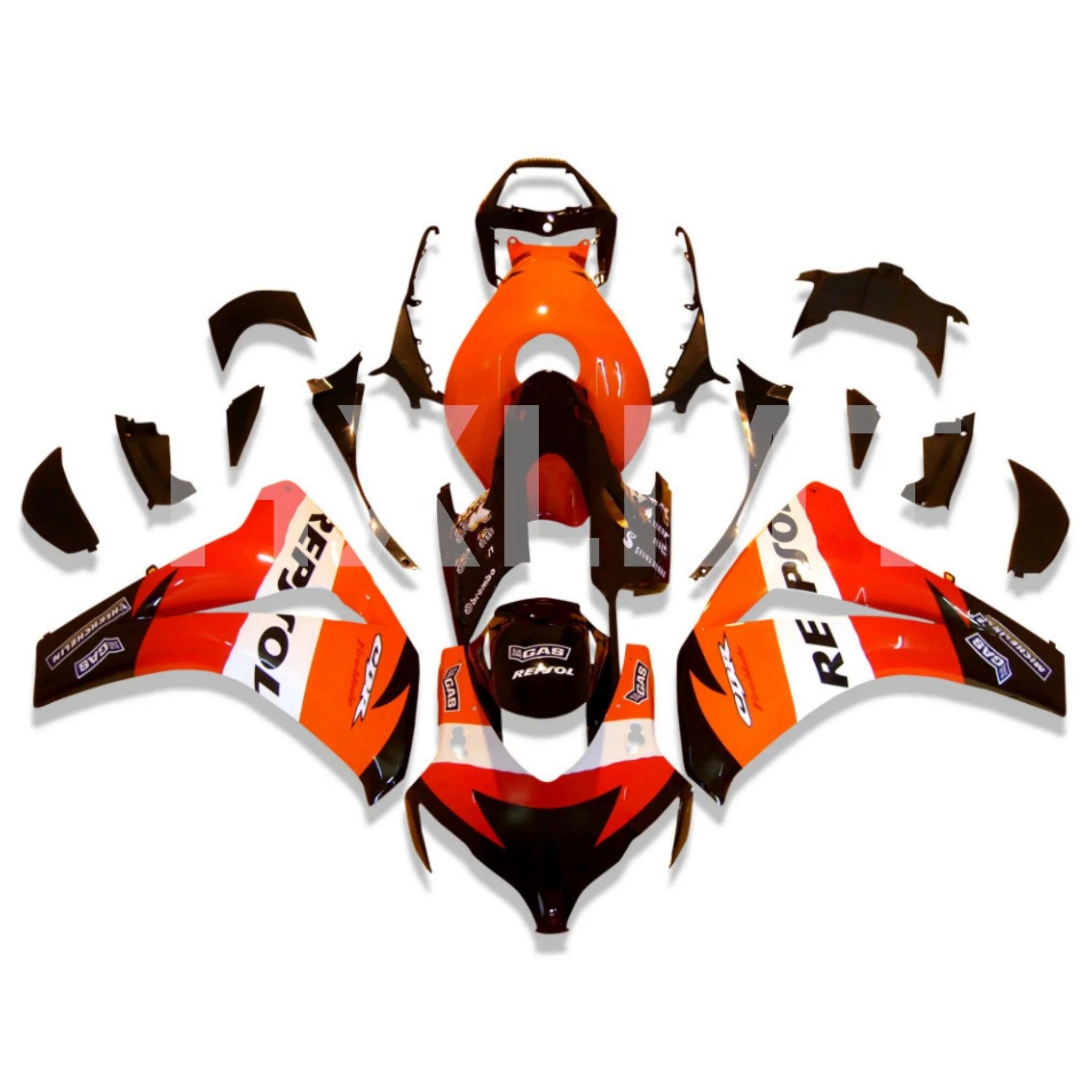For CBR1000RR CBR 1000 RR CBR1000 RR 2008 2009 2010 2011 New ABS Whole Motorcycle Fairings Kits Full Bodywork Accessories HXLMOTOR