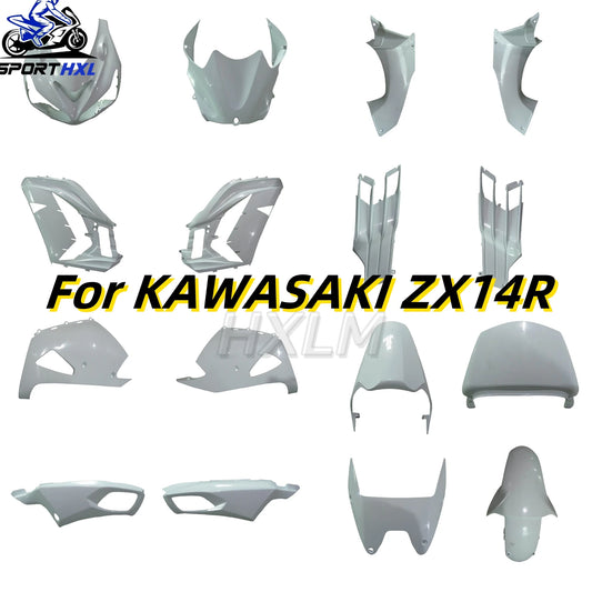 ABS motorcycle fairings are suitable for ZX14R 2020-2025 front mudguards with carbon fiber paint from
