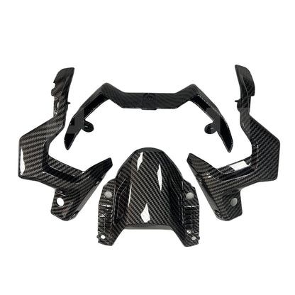 Fit for YAMAHA MT-07 FZ-07 2018-2020 Motorcycle Accessories Carbon Fiber Front Lower Headlight Fairing Stay Bracket Fairing Cowl HXLMOTOR