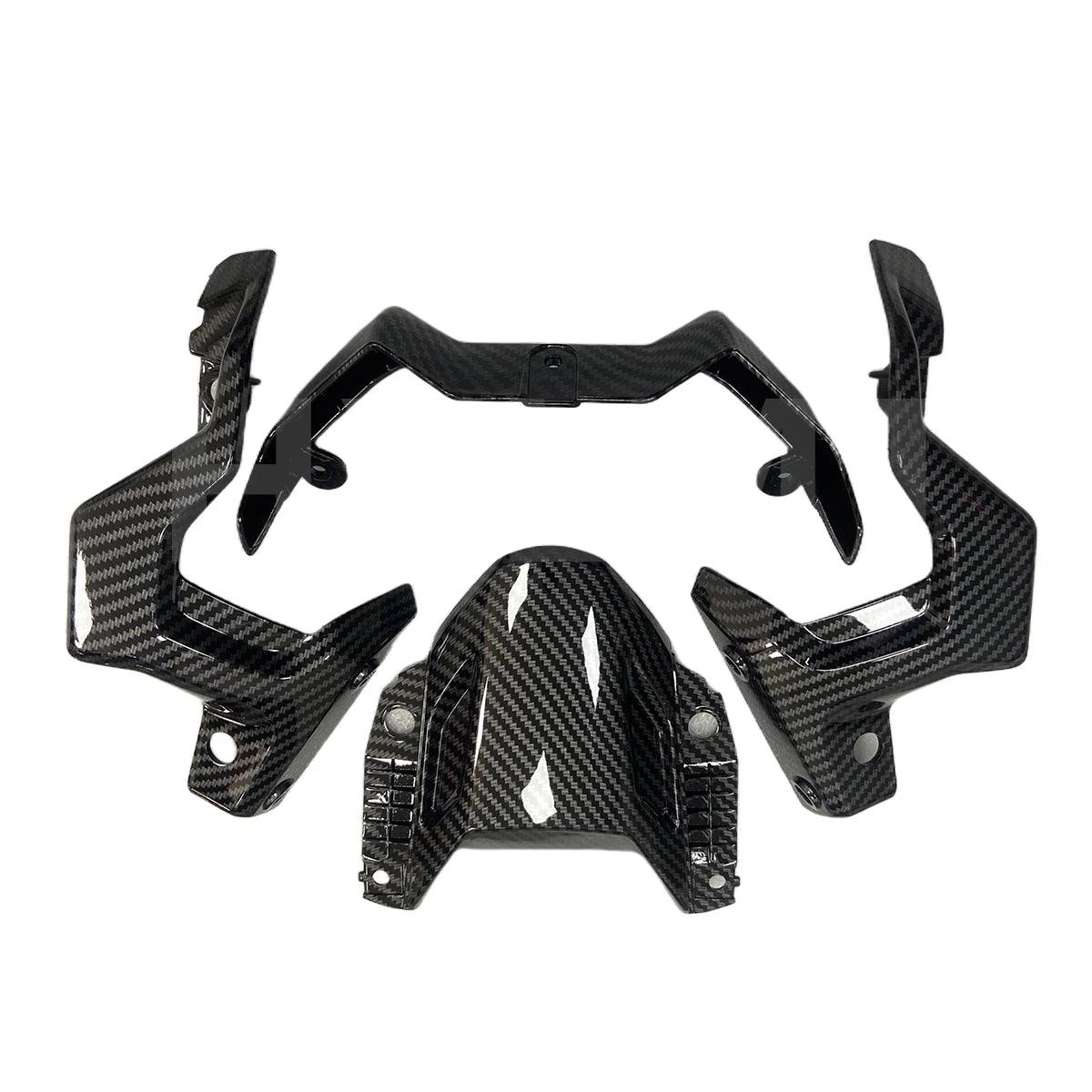 Motorcycle Accessories Front Section Fairing Headlight Shroud Cover Front Upper Nose Hood Fit for Yamaha MT-07 FZ-07 2018-2020 HXLMOTOR