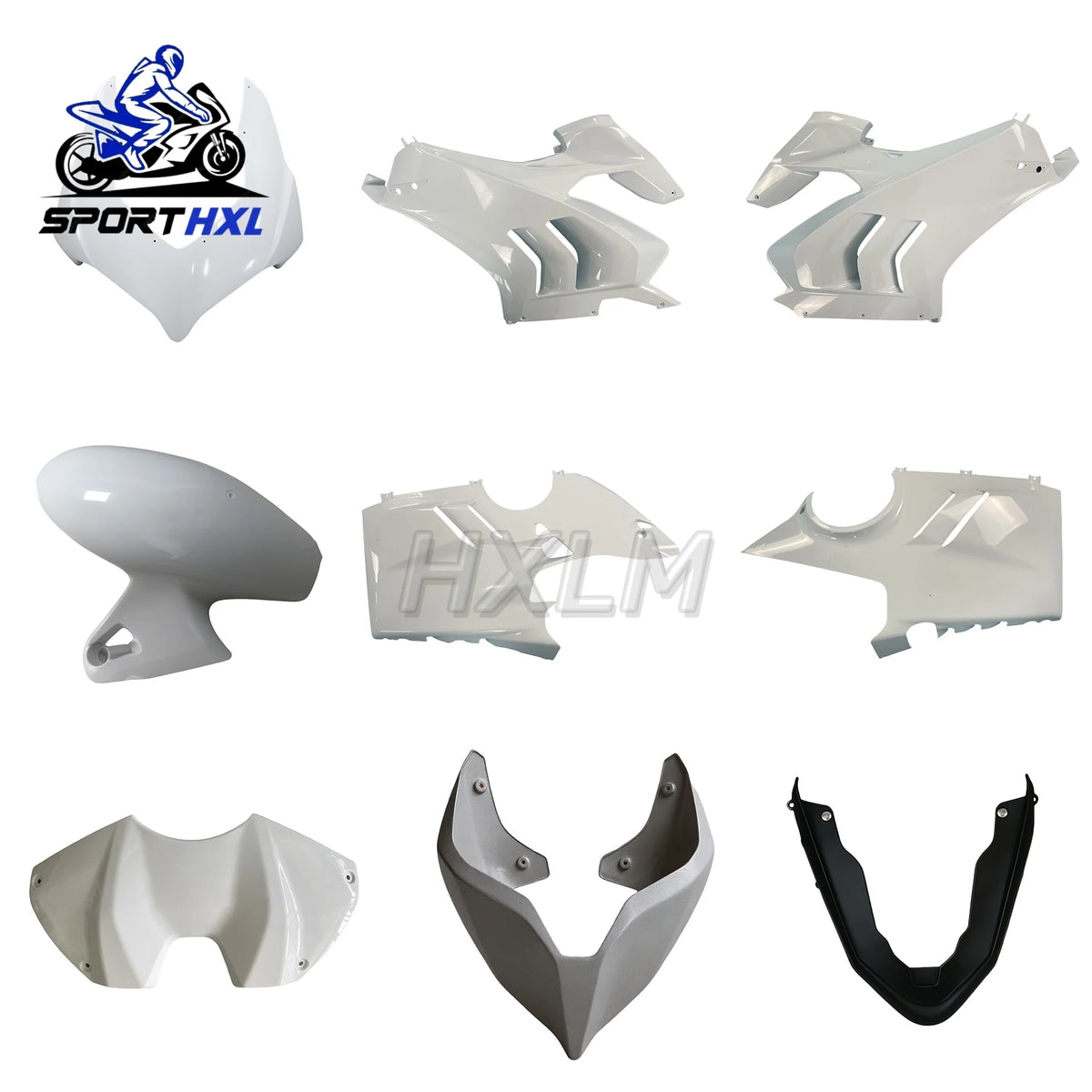 For DUCATI V4S1000 2023 Motorcycle Accessories Unpainted Hump accessories ABS Injection Fairing