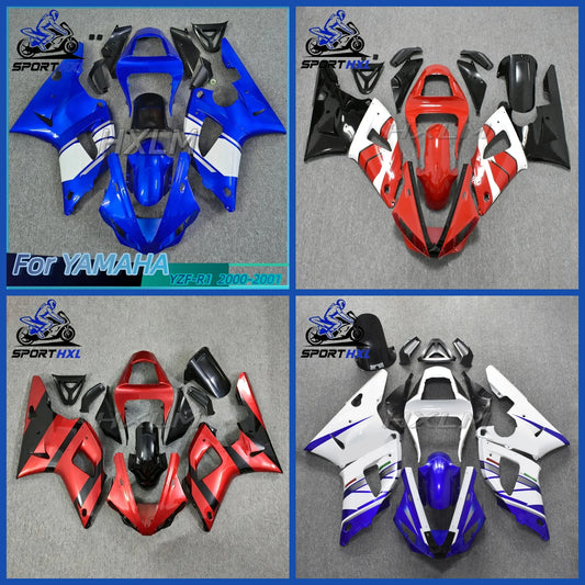 New ABS Motorcycle Fairing Kit Fit For YAMAHA YZF R1 2000 2001 YZF-R1 00 01 Full Fairings Bodywork Protection