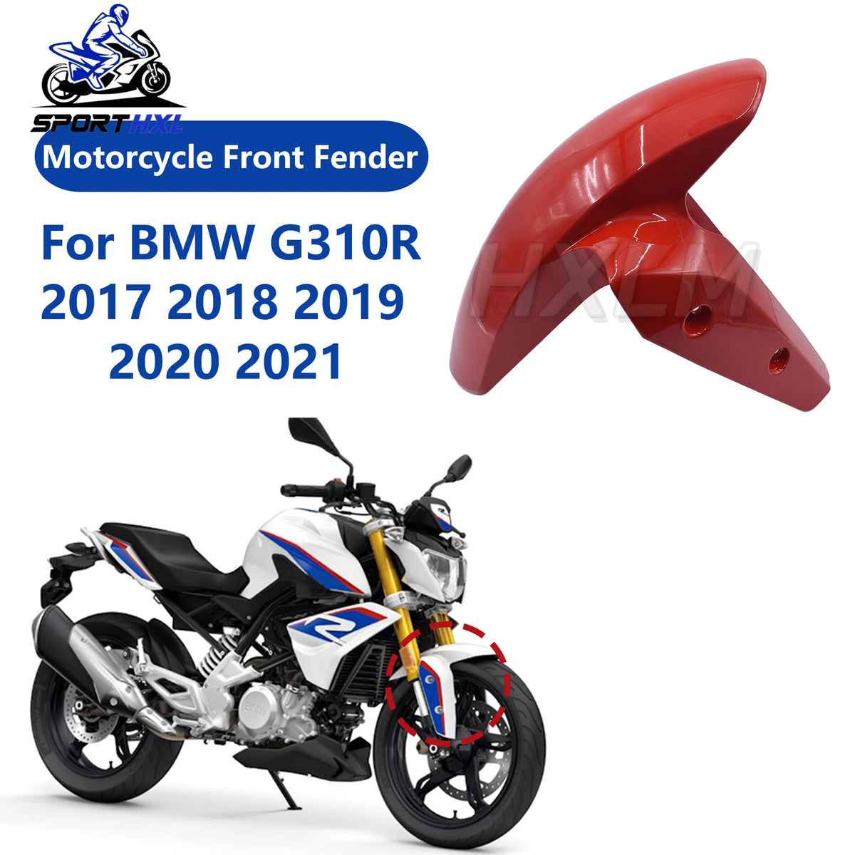 Motorcycle Universal Cafe Racer Iron Rear Front Fender Mudguard Cover Black Fender For BMW G130R 2017 2018 2019 2020 2021