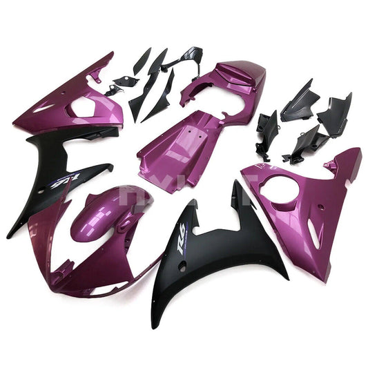 Motorcycle Fairing Kit Suitable for Yamaha R6 03 04 05 Years YZF600 2030 2004 2005 Fairing Blue White Bodywork Kits HXLMOTOR