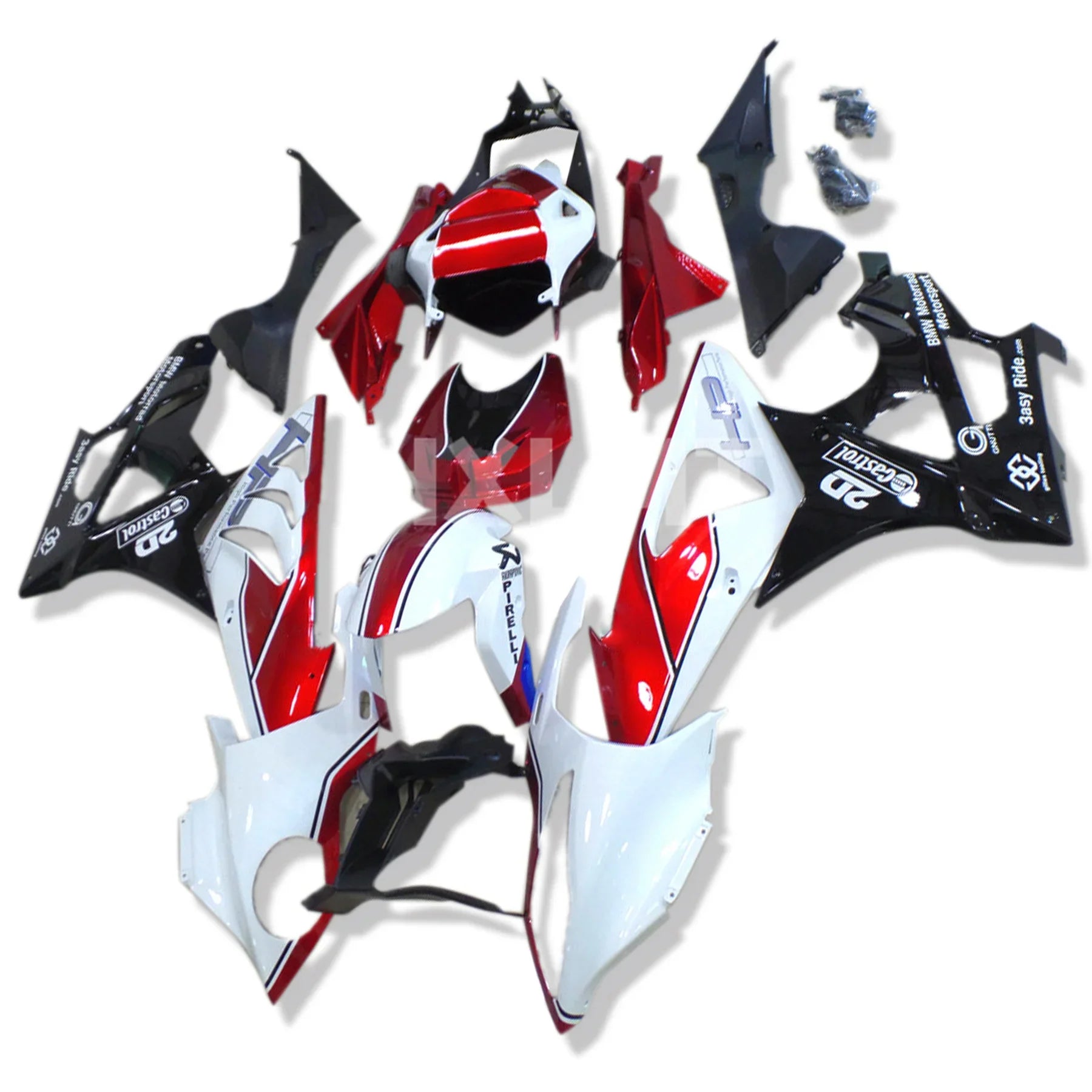 For BMW S1000RR 2009 - 2014 Motorcycle Accessories 100% Pure Carbon Fiber Tail Rear Passenger Seat Cover Fairings Parts Kits HXLMOTOR