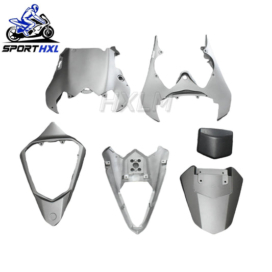 For Yamaha YZF R6 YZFR6 YZF-R6 2008 - 2016 Upper Lower Rear Tail Section Cowl Fairing Parts ABS Carbon Fiber Finish Backseat Kit