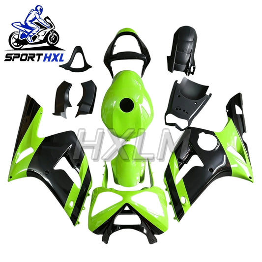Custom Fairing Kits for Kawasaki Ninja 2003 2004 ZX6R ZX 636 6R 03 04 Street Racing ABS Motorcycle Injection Mold Bodywork