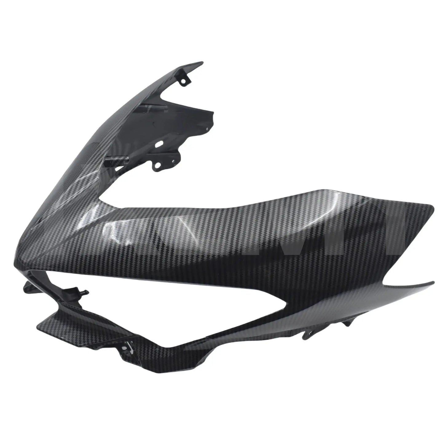 Front Head Upper Nose Fairing Headlight Deflector Plate Shroud Cover Cowling For Ninja400 NINJA250 2018 2019 2020 2021 2022 2023 HXLMOTOR