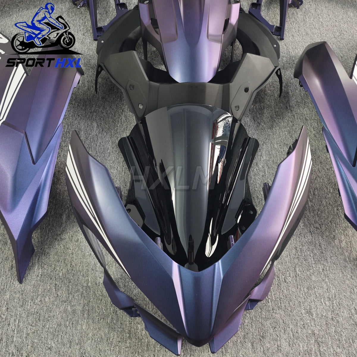 The ABS Motorcycle fairing fits for Ninja 400 18 19 2021 22 23 ZX400 EX400 2018 2019 2020 2021 2022 2023 Fairing Colorful