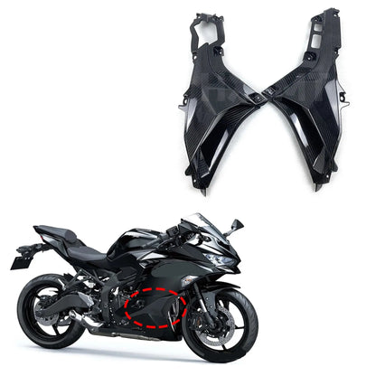 For ZX-25R Carbon Fiber Motorcycle Side Fairing For Kawasaki ZX25R ZX 25R 2020 2021 Motorcycle Accessories HXLMOTOR