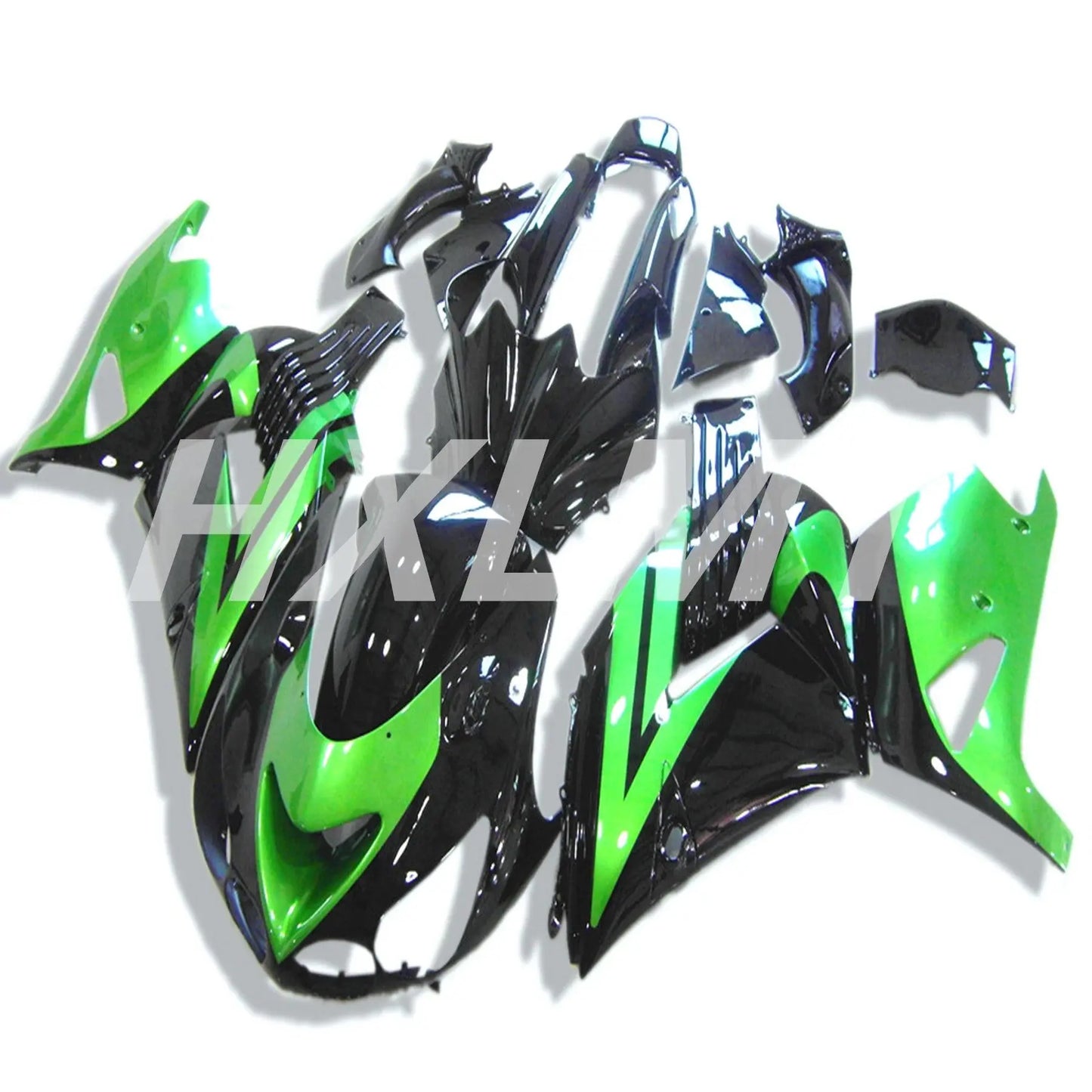 ABS Injection Molding Bodywork Fairings For KAWASAKI ZX14R 06 07 08 09 10 11 ZX14R 2006 2007 2008 2009 2010 2011 Fairing Kit - HXLMOTOR