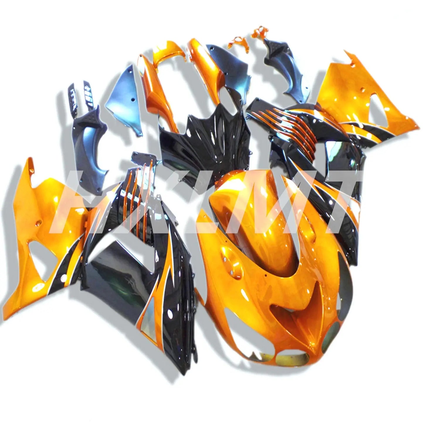 ABS Injection Molding Bodywork Fairings For KAWASAKI ZX14R 06 07 08 09 10 11 ZX14R 2006 2007 2008 2009 2010 2011 Fairing Kit - HXLMOTOR