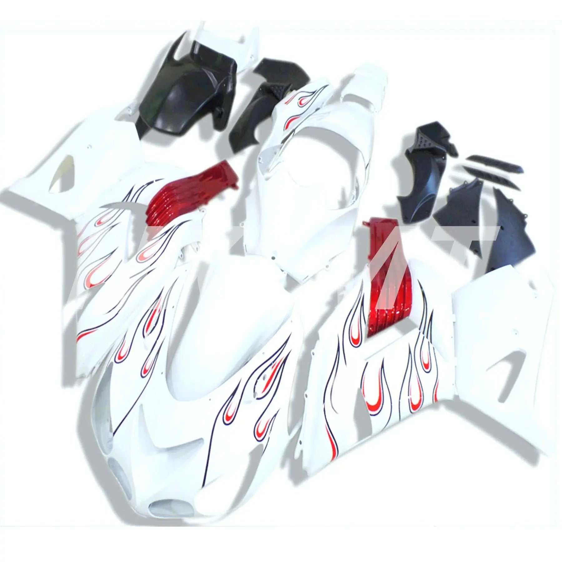 ABS Injection Molding Bodywork Fairings For KAWASAKI ZX14R 06 07 08 09 10 11 ZX14R 2006 2007 2008 2009 2010 2011 Fairing Kit - HXLMOTOR