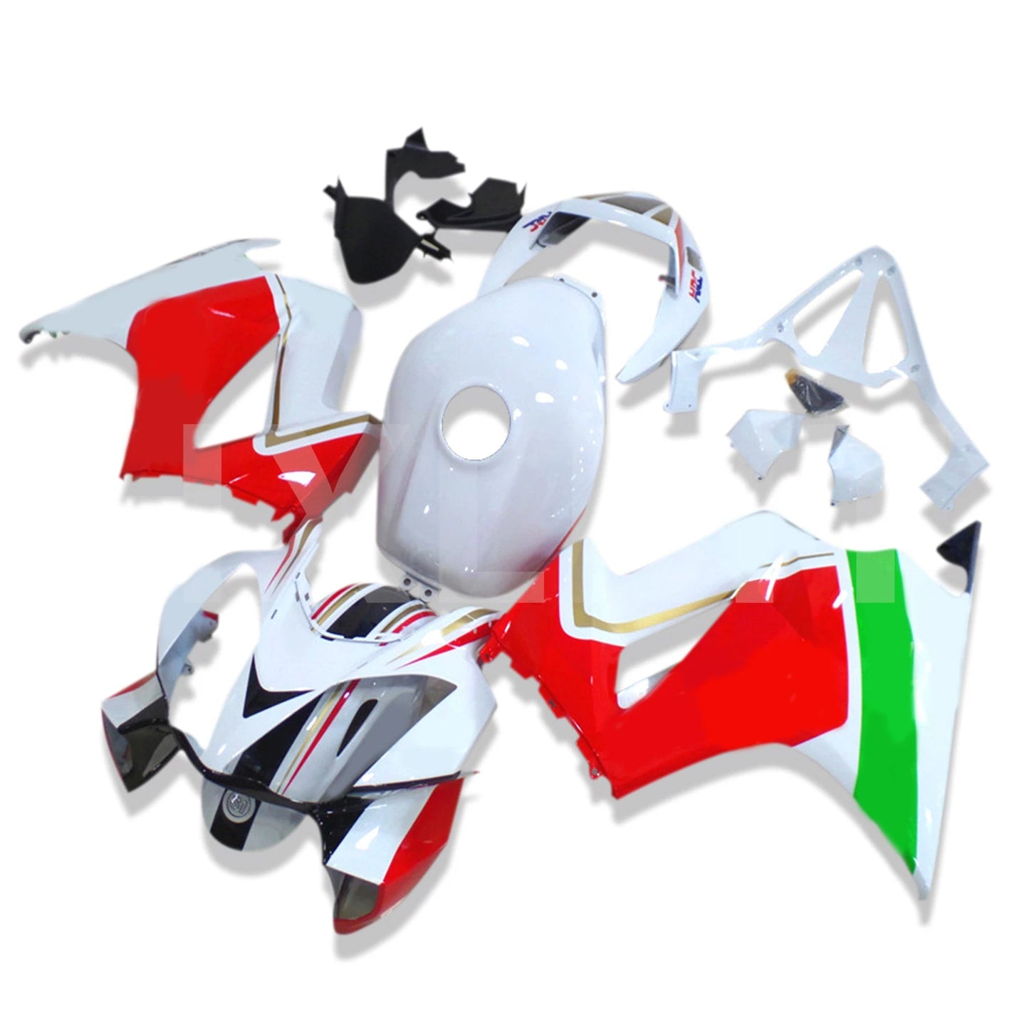 ABS Motorcycle Injection Mold Fairings Kit Fit For HONDA VFR800 VFR 800 02 03 04 05 06 07 08 09 10 11 12 Bodywork Fairing Green - HXLMOTOR