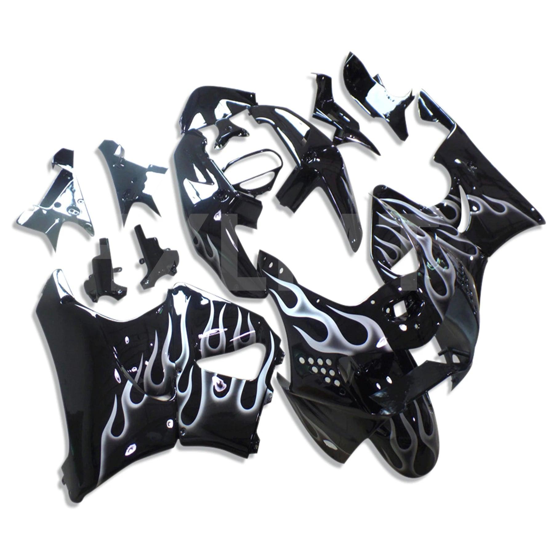 ABS Plastic Fairings Hull For CBR900RR 1998 1999 Flames CBR 919 RR 98 99 Bodywork Kit Motorcycle Panels Fit Accessories - HXLMOTOR