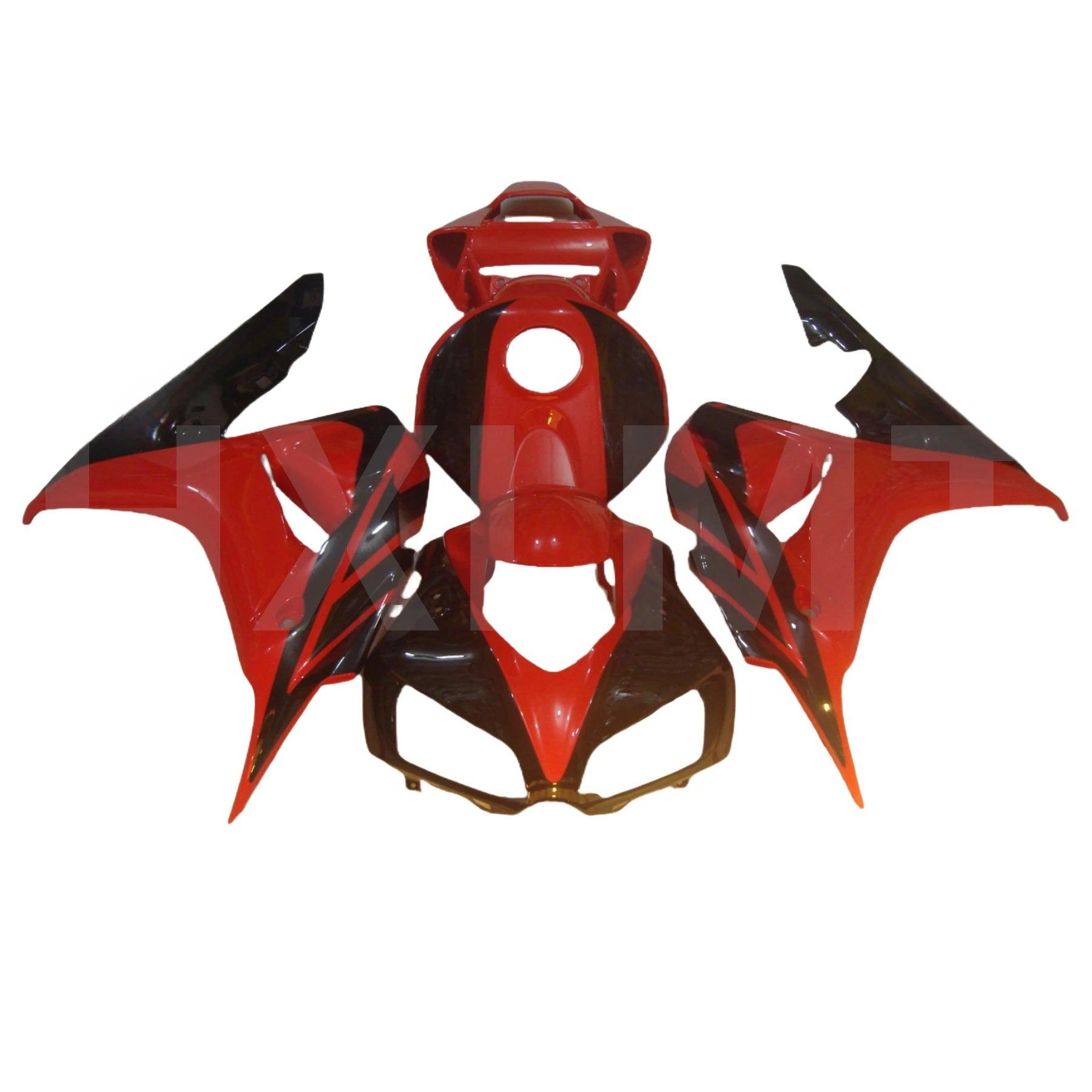 ABS Plastic Fairings Kits Fit For Fireblade CBR1000RR 2006 2007 CBR1000 RR White Black Bodywork Set Motorcycle Shell Accessories - HXLMOTOR