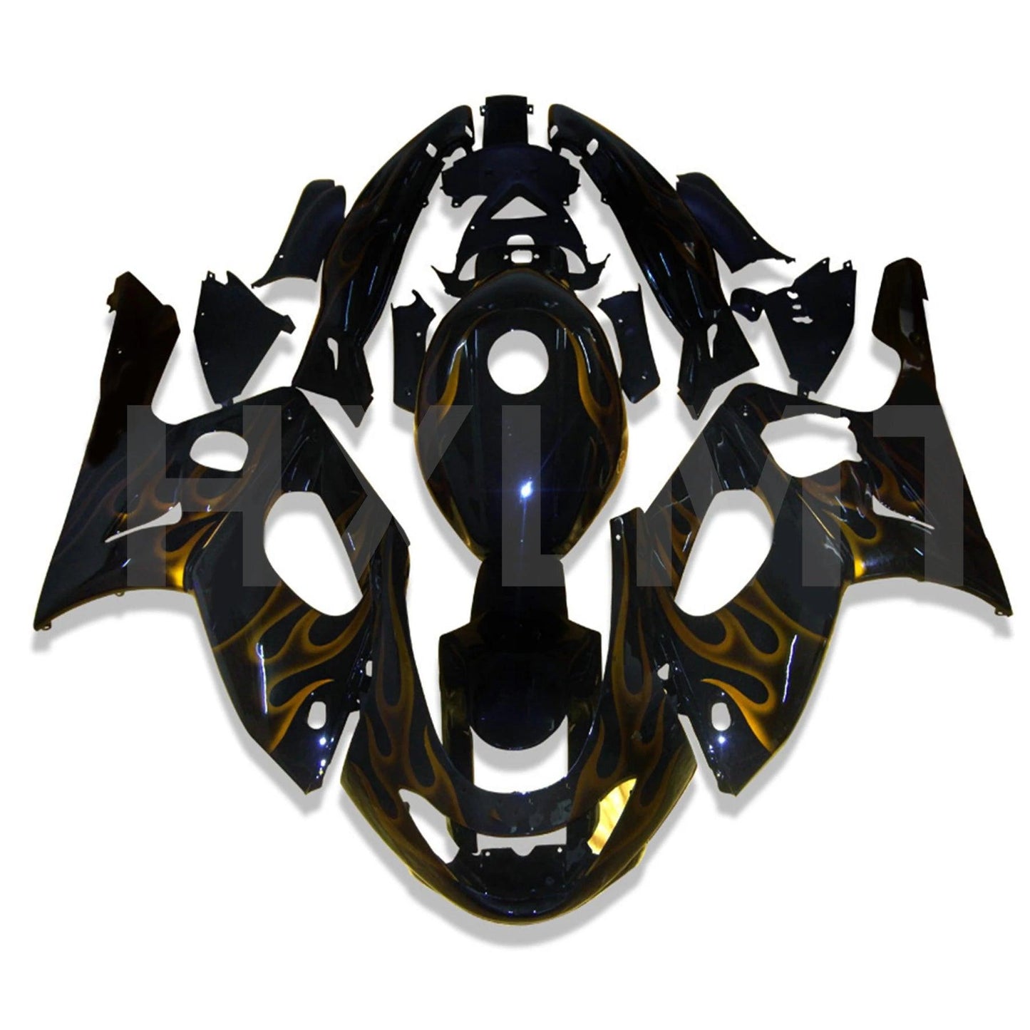 ABS Plastic Fairings YZF600R 1997 1998 - 2007 Injection Fairing Kit for YAMAHA YZF 600R 97 - 99 00 01 02 03 04 05 06 07 - HXLMOTOR