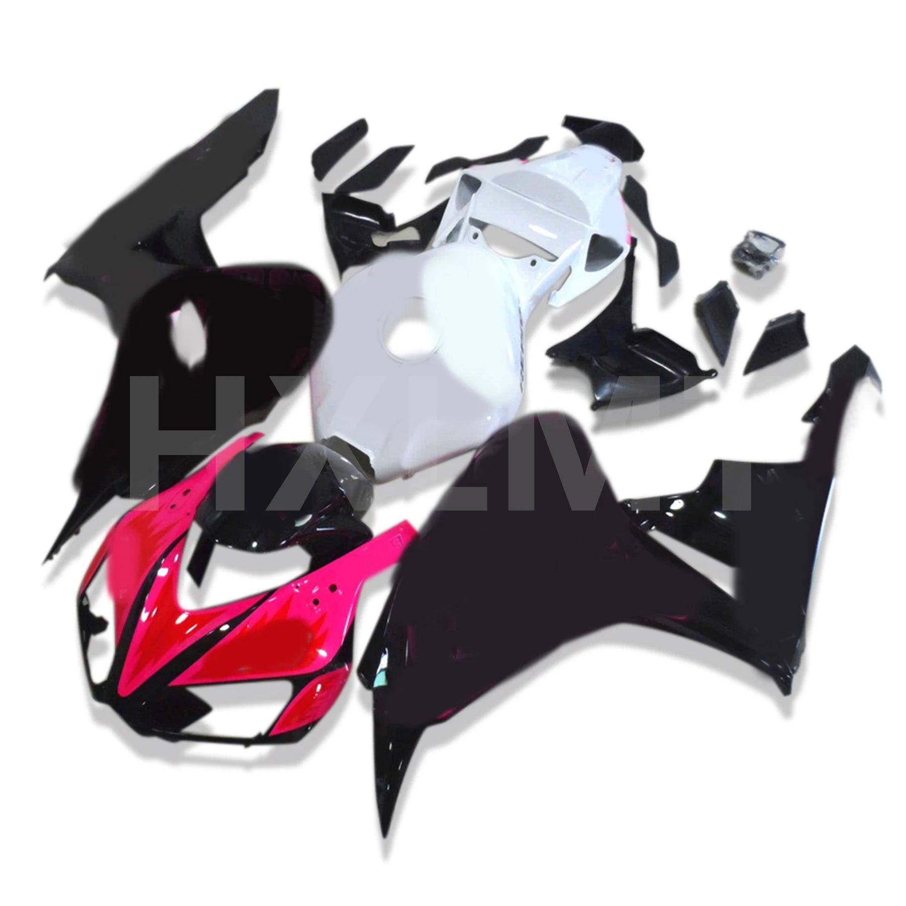 ABS Plastic Injection Molding 100% Fit For HONDA CBR1000RR 2006 2007 Red Black Fairings Set CBR 1000RR 06 07 Accessories - HXLMOTOR