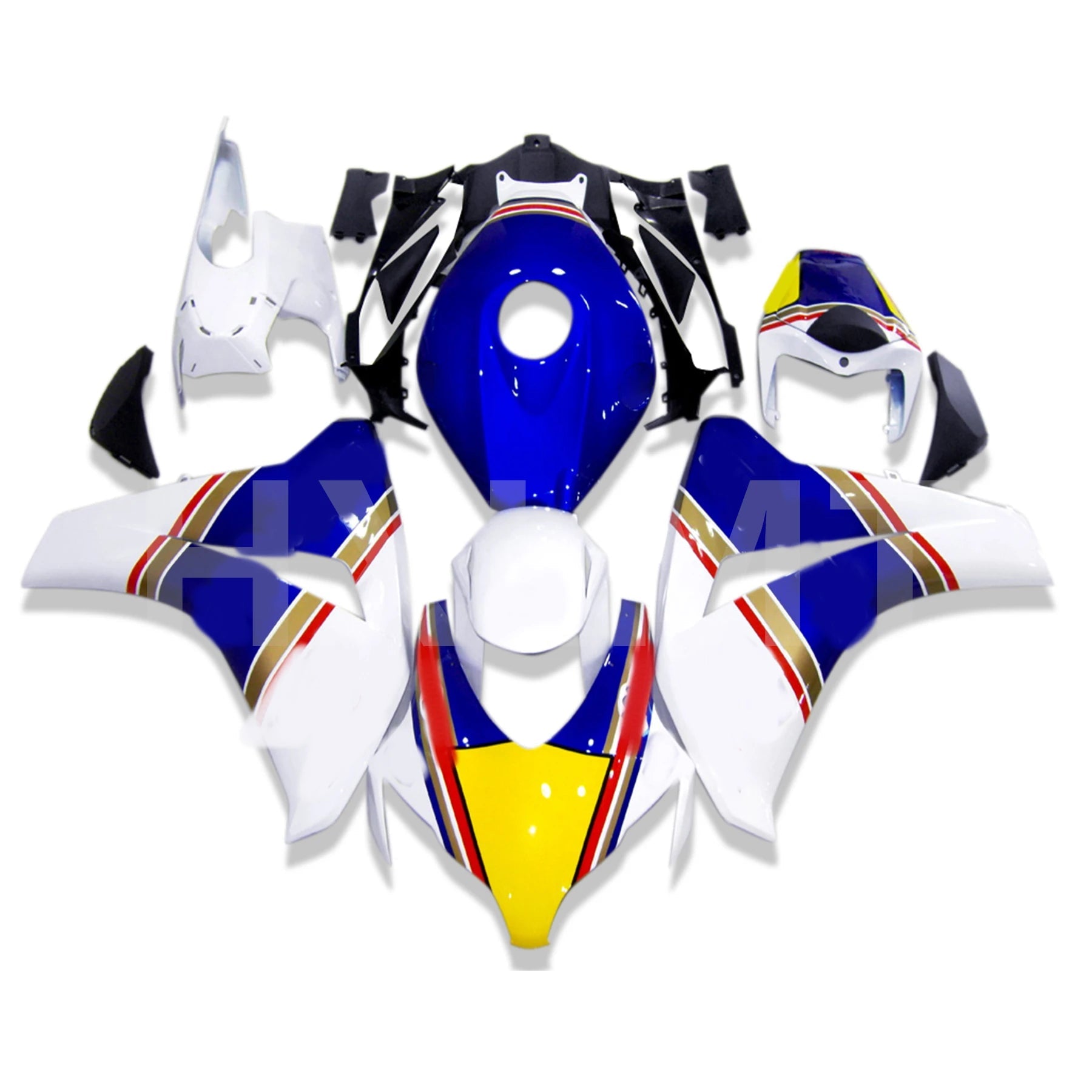 ABS Plastic Motorcycle For HONDA CBR1000RR 2008 2009 2010 2011 CBR 1000RR 08 09 10 11 Gorgeous Red Injection Fairing Kit Fit - HXLMOTOR