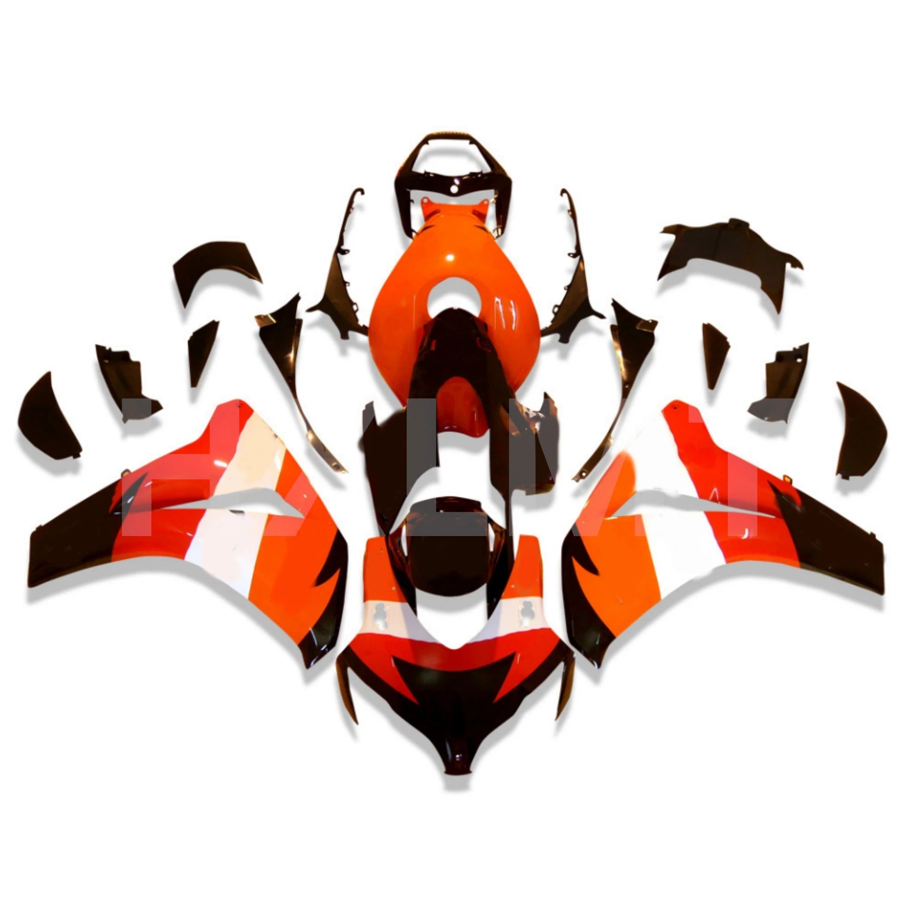 ABS Plastic Motorcycle For HONDA CBR1000RR 2008 2009 2010 2011 CBR 1000RR 08 09 10 11 Gorgeous Red Injection Fairing Kit Fit - HXLMOTOR