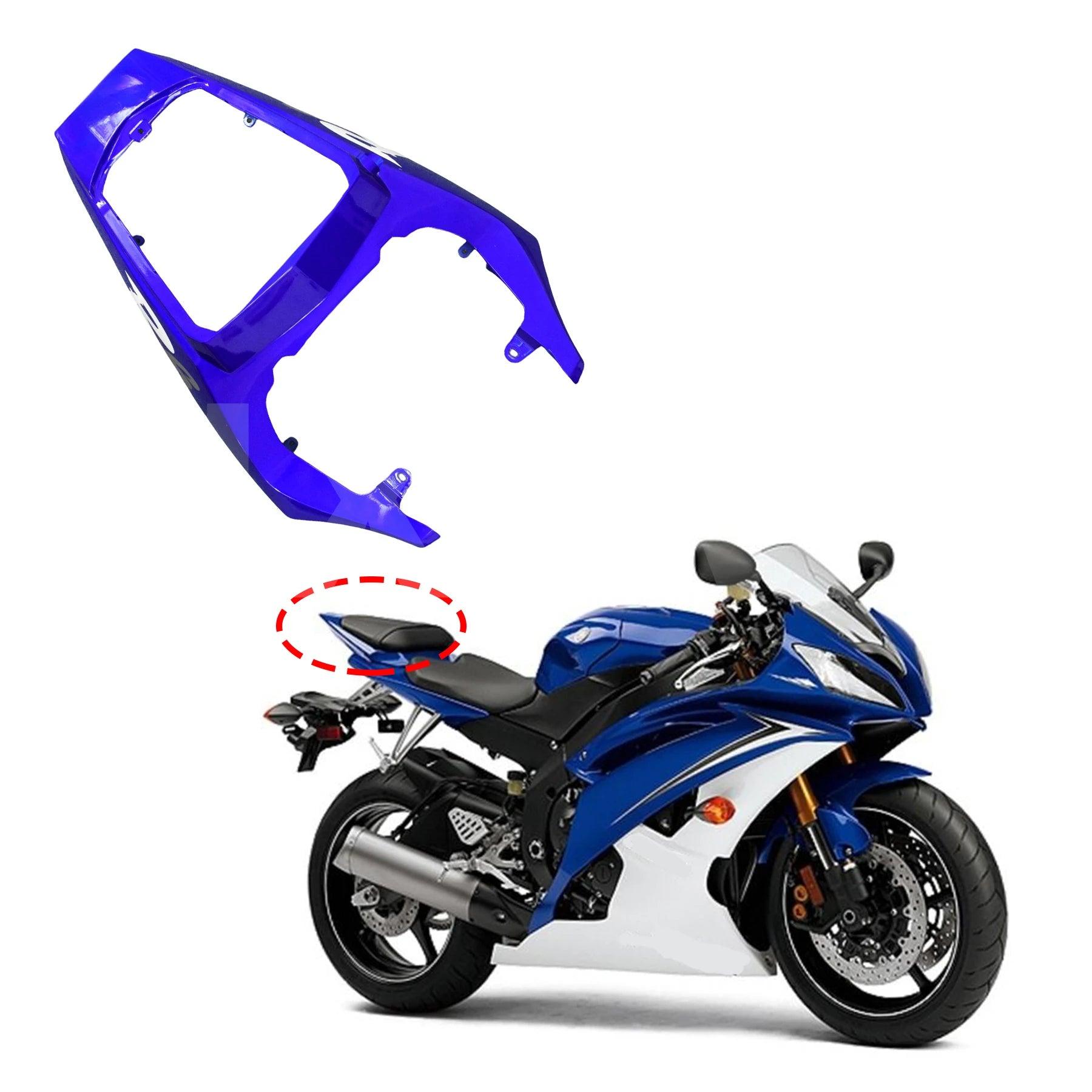 ABS Plastic Rear Tail Fairing Kit Parts Injection Seat Cowl Fits For YAMAHA YZF - R6 03 YZF R6 YZFR6 2003 Aftermarket - HXLMOTOR