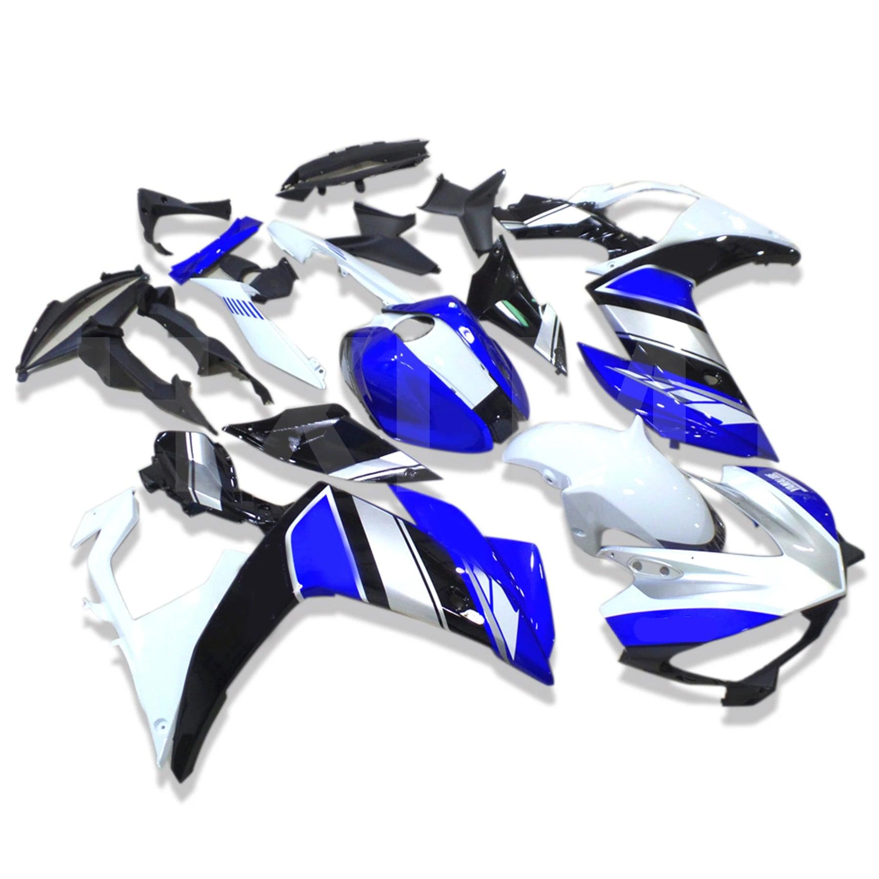 ABS Unpainted Fairing Injection Molding Bodywork Cowl Body Plastic Parts For YAMAHA R25 R30 2015 - 2016 15 16 - HXLMOTOR