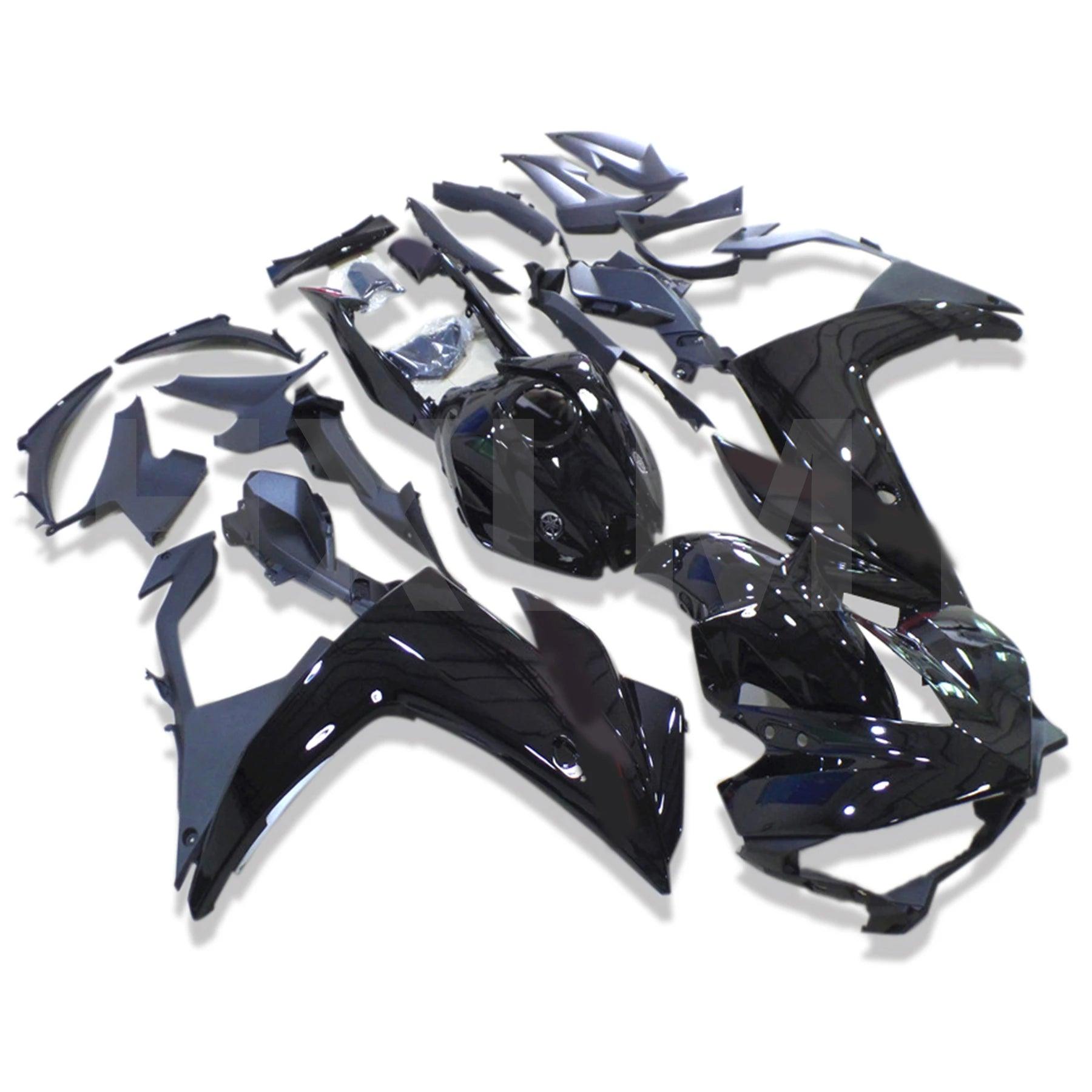 ABS Unpainted Fairing Injection Molding Bodywork Cowl Body Plastic Parts For YAMAHA R25 R30 2015 - 2016 15 16 - HXLMOTOR