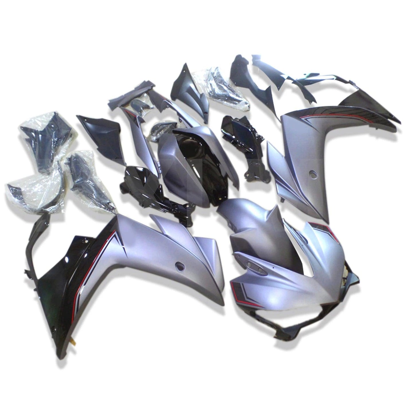 ABS Unpainted Fairing Injection Molding Bodywork Cowl Body Plastic Parts For YAMAHA R25 R30 2015 - 2016 15 16 - HXLMOTOR