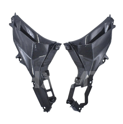 Accessories For Kawasaki ZX - 25R ZX25R 2023 Motorcycle Carbon Fiber Side Cover Foot Farings ZX250 ZX 25R 2020 2021 2022 - HXLMOTOR