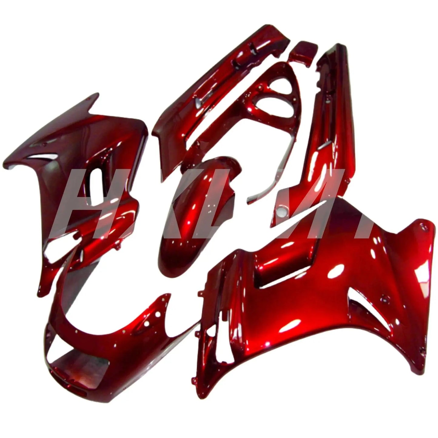 Aftermarket Body Parts Kit For KAWASAKI Ninja ZZR250 1997 ZZR 250 ZZR - 250 Fairings BodyworkABS Plastic Motorcycle Body Fairings - HXLMOTOR