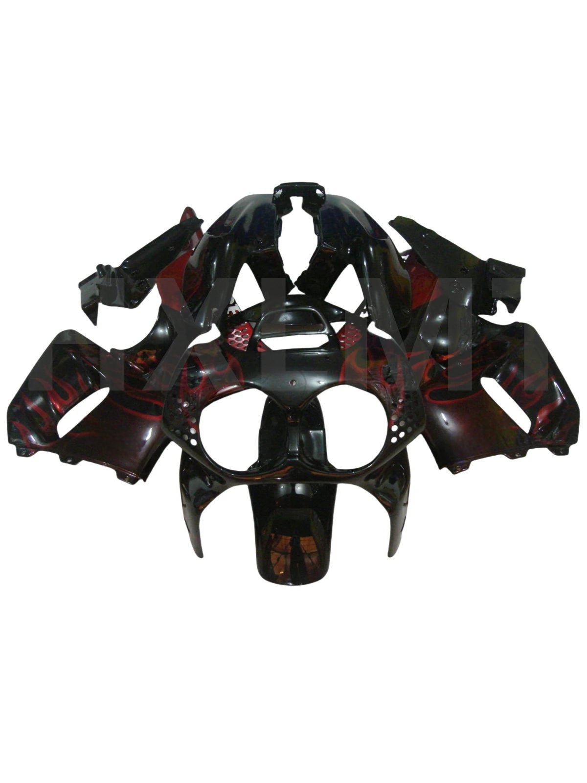 Aftermarket Fairing For HONDA CBR 893 893RR CBR900 CBR893 RR 92 93 CBR900RR CBR893RR Red Flames Bodywork Kit Fit 1992 1993 - HXLMOTOR