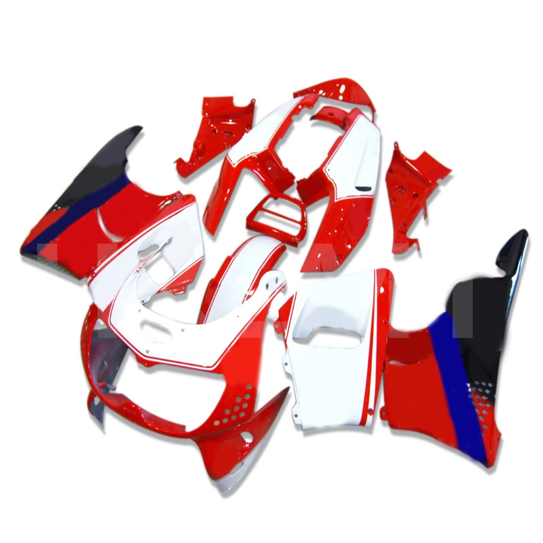 Aftermarket Fairing For HONDA CBR 893 893RR CBR900 CBR893 RR 96 97 CBR900RR CBR893RR Red Flames Bodywork Kit Fit 1996 1997 - HXLMOTOR