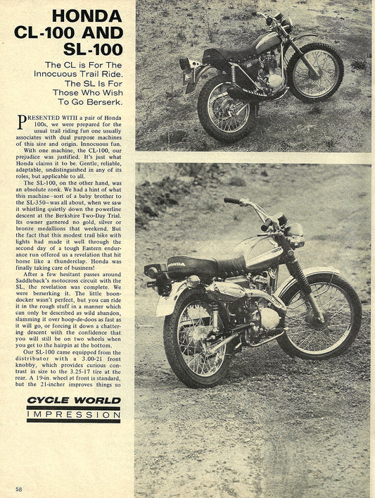 SL 100 (1970-73)
