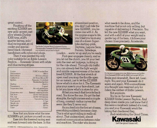 Z 1000R-II Edie Lawson Replica (1983)