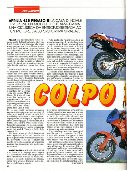 Pegaso 125 (1989-90)